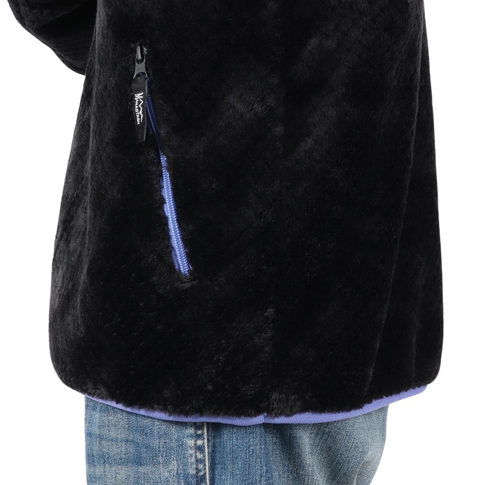 マナスタッシュ（MANASTASH）（メンズ）ポピーサーマルフリース 792-4252005 BLACK