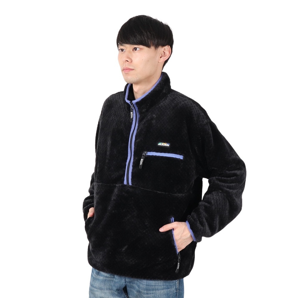 マナスタッシュ（MANASTASH）（メンズ）ポピーサーマルフリース 792-4252005 BLACK