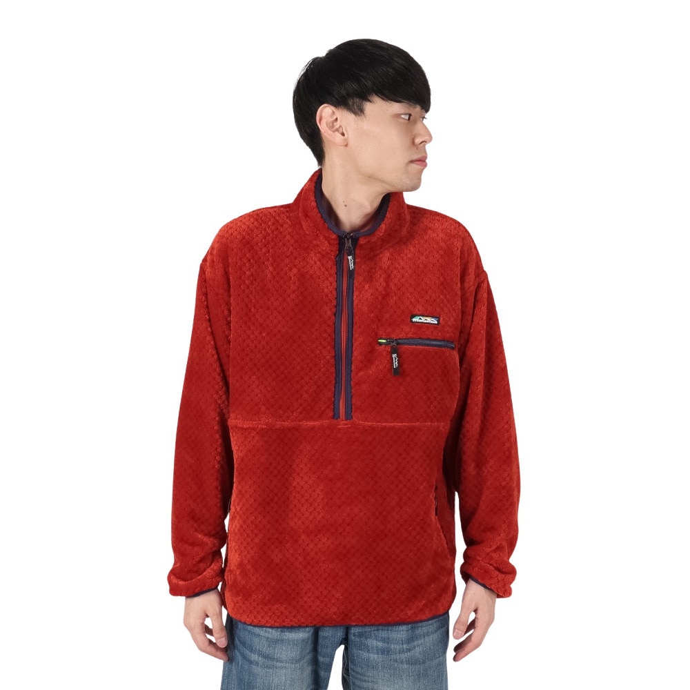 マナスタッシュ（MANASTASH）（メンズ）ポピーサーマルフリース 792-4252005 ORANGE