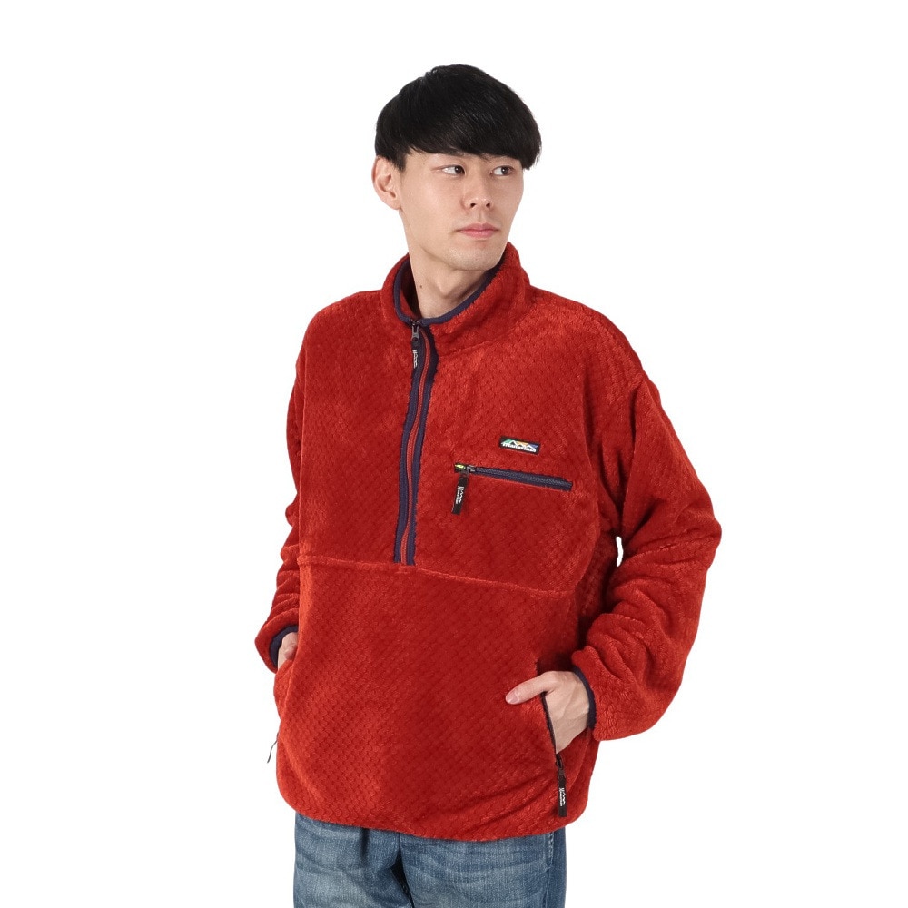マナスタッシュ（MANASTASH）（メンズ）ポピーサーマルフリース 792-4252005 ORANGE