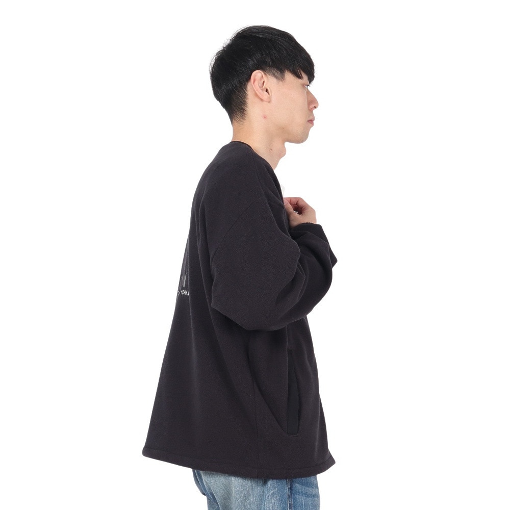 マンハッタンポーテージ（ManhattanPortage）（メンズ）V ジップアップ カーディガン 24FW-MP-M597 BLACK