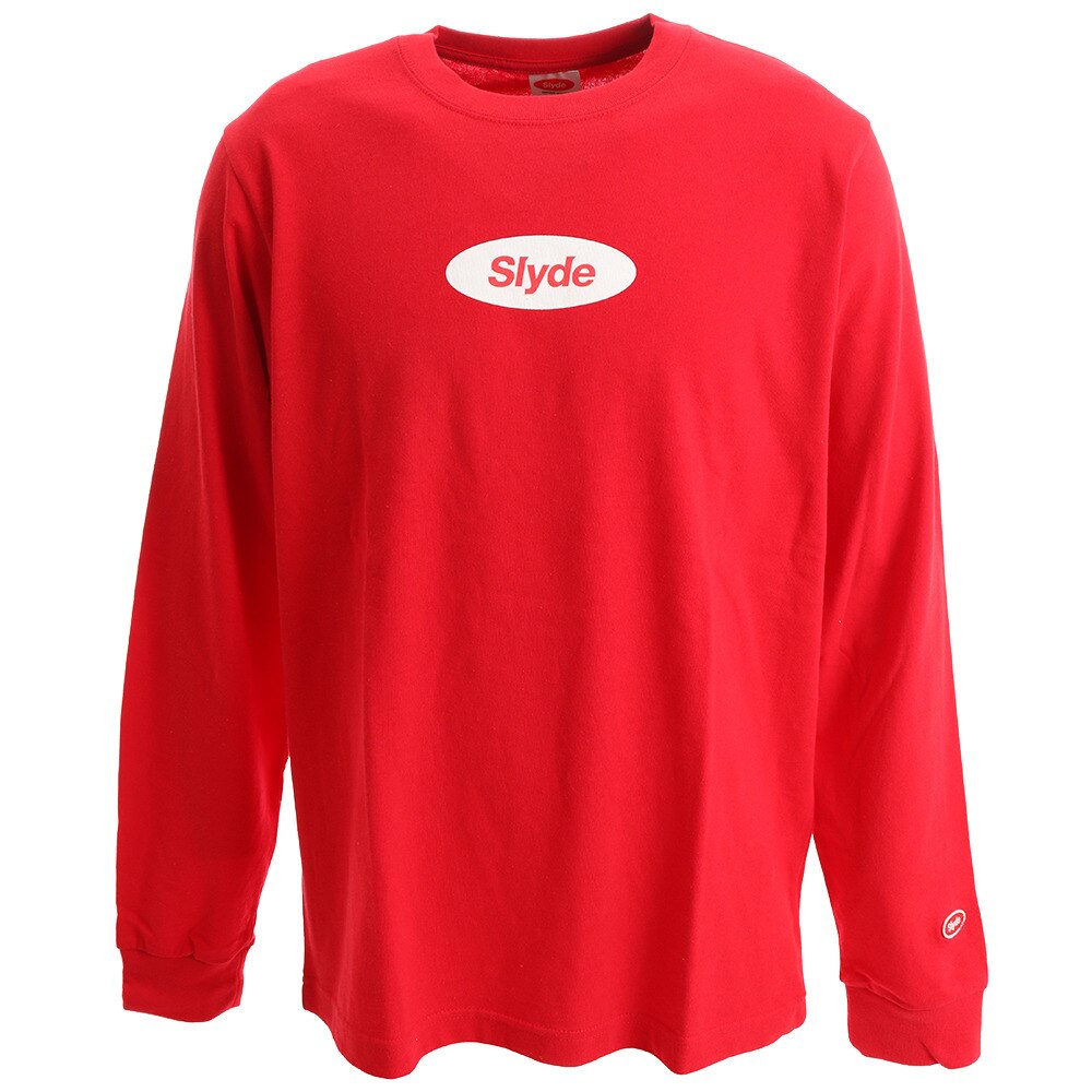  Tシャツ メンズ 長袖 LOGO sl201909001-RED オンライン価格