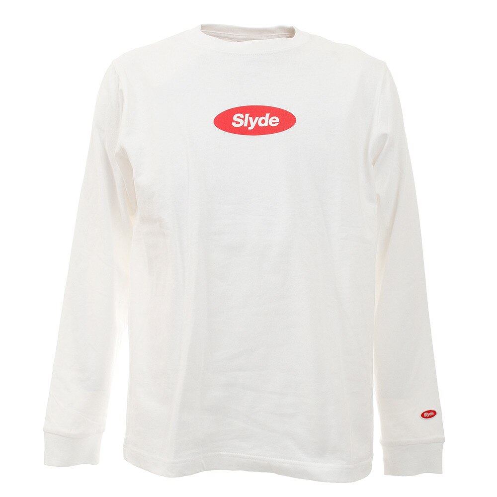  Tシャツ メンズ 長袖 ロゴ sl201909001-WHT