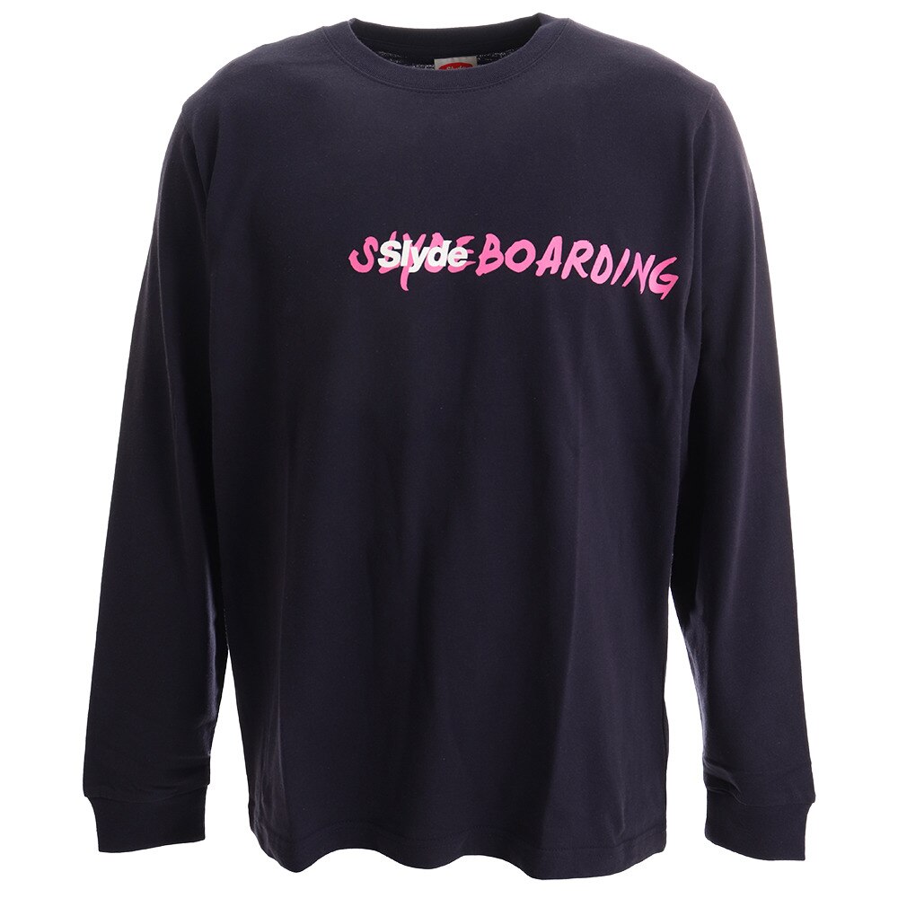  Tシャツ メンズ 長袖 PHOTO sl201909003-NVY オンライン価格
