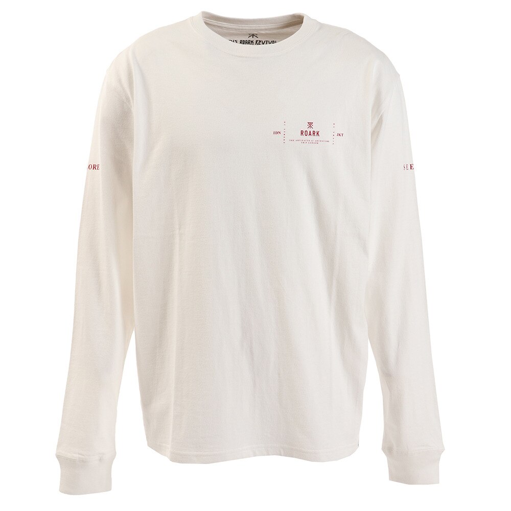  SEEK&EXPLORE 長袖Tシャツ RLTJ600-WHT