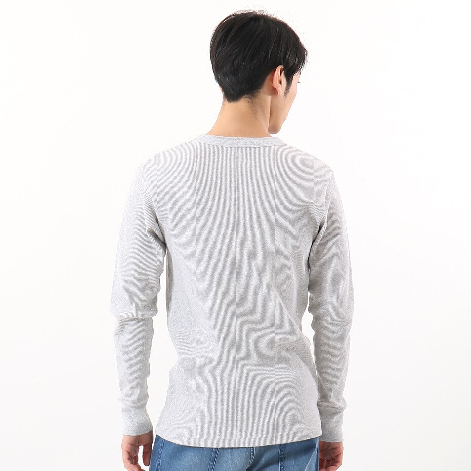 ヘインズ｜Tシャツ メンズ 長袖 ビーフィー サーマルヘンリーネック HM4-S104 060 オンライン価格 - スポーツ用品はスーパースポーツゼビオ
