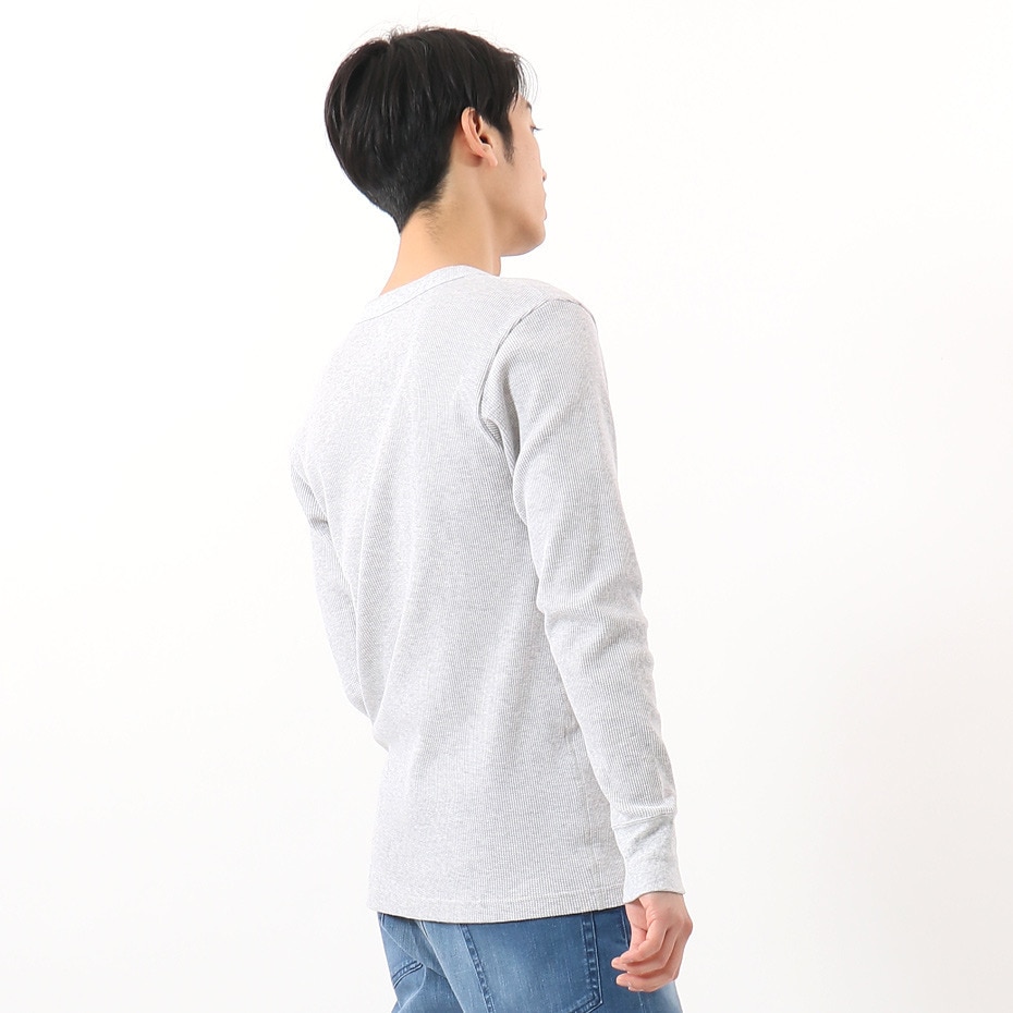 ヘインズ｜Tシャツ メンズ 長袖 ビーフィー サーマルヘンリーネック HM4-S104 060 オンライン価格 - スポーツ用品はスーパースポーツゼビオ