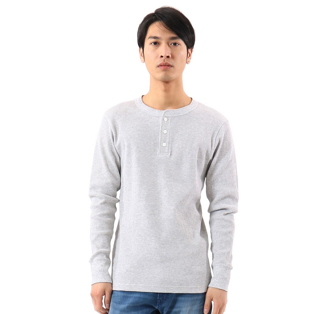  ビーフィー サーマルヘンリーネック 長袖Tシャツ HM4-S104 060 オンライン価格
