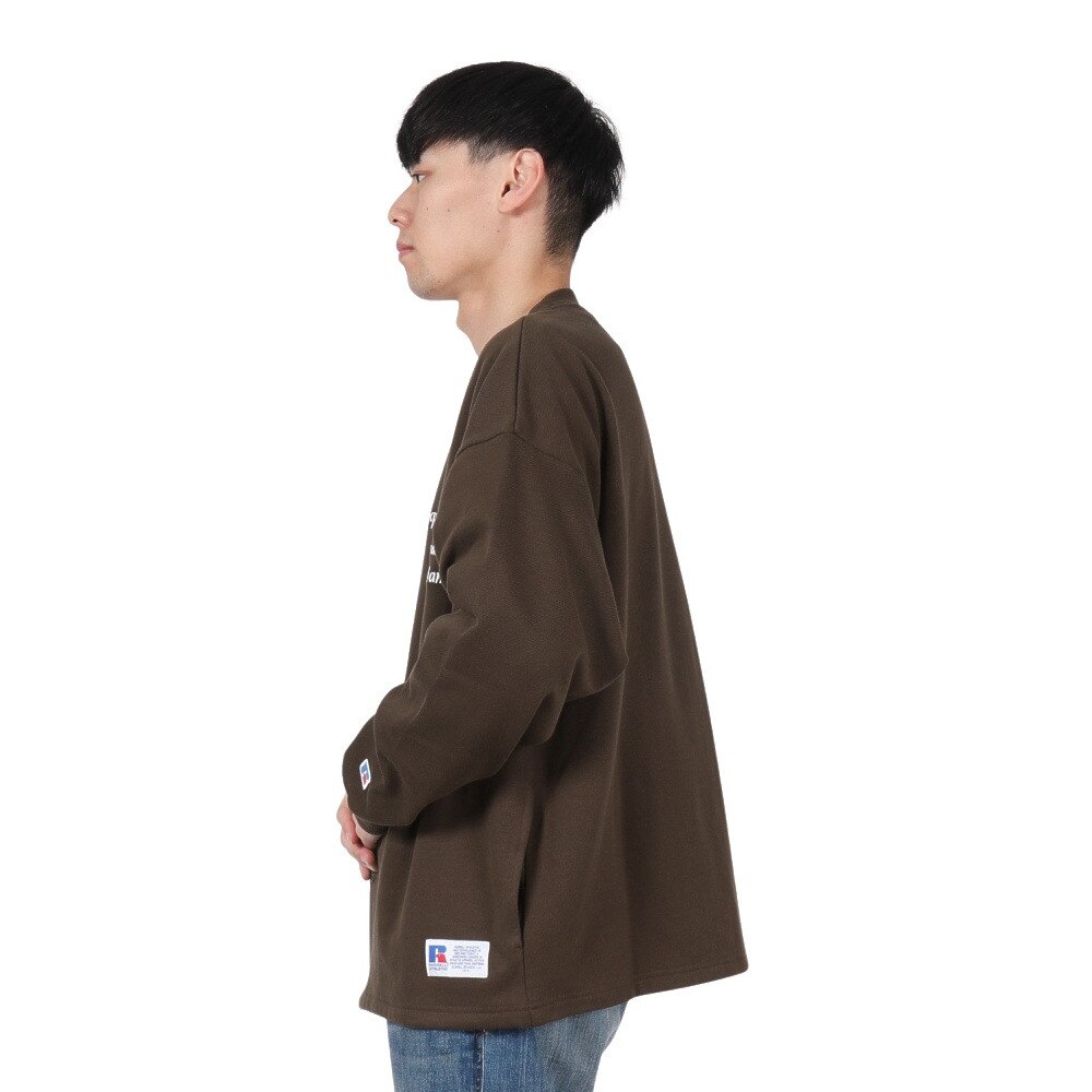 ラッセル（RUSSELL）（メンズ）KERSEY カーディガン RBM22F0008 BRN