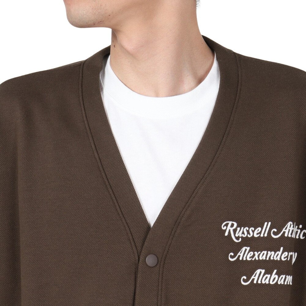 ラッセル（RUSSELL）（メンズ）KERSEY カーディガン RBM22F0008 BRN