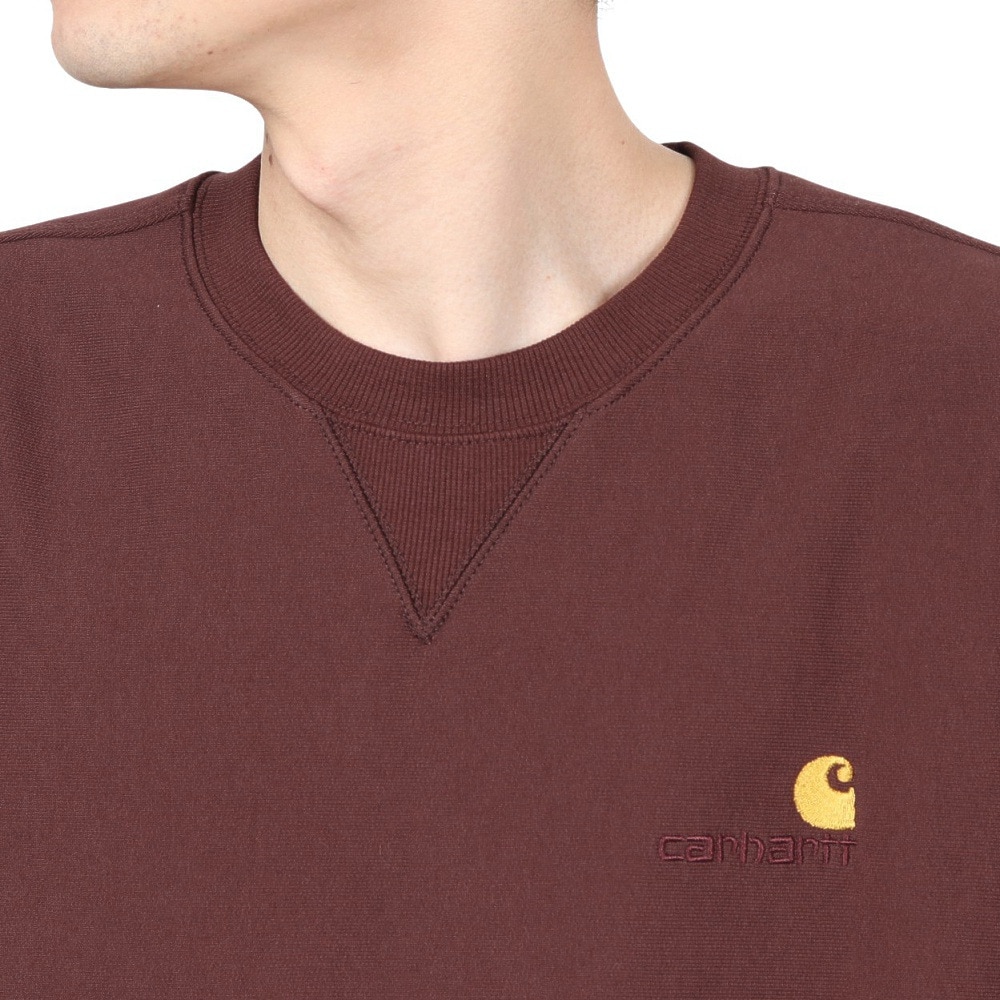 カーハート（CARHARTT）（メンズ）アメリカンスクリプトスウェットシャツ I0254750W4XX22FW