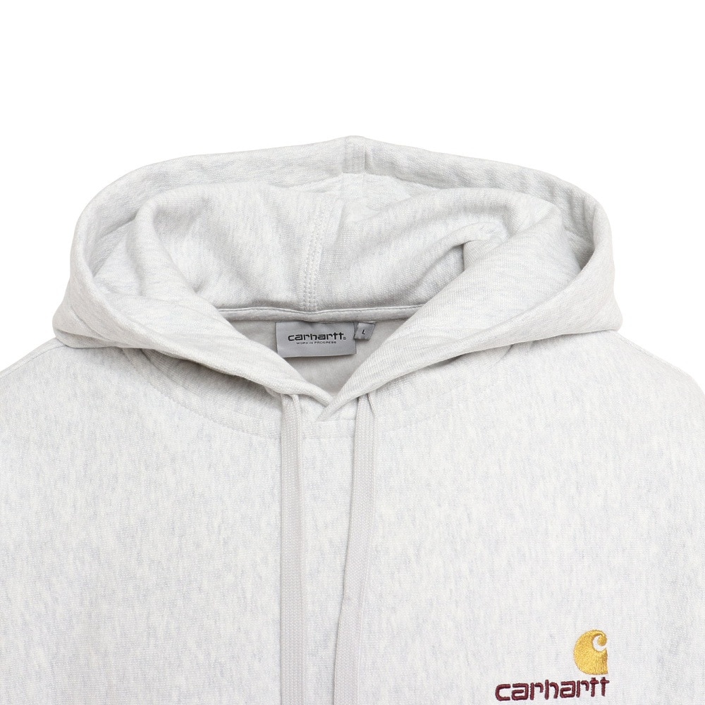 カーハート（CARHARTT）（メンズ）フーデットアメリカンスクリプトスウェットシャツ I028279482XX22FW