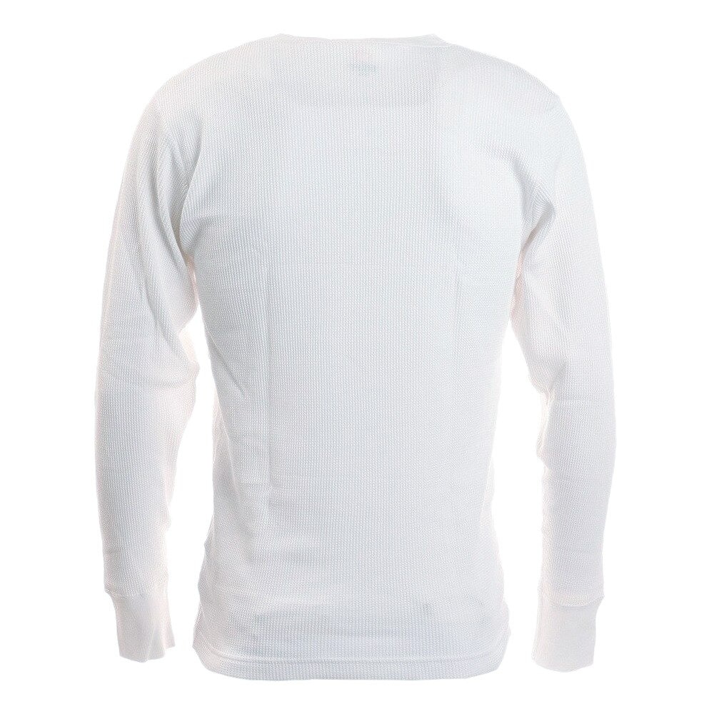 ヘインズ（Hanes）（メンズ）Tシャツ メンズ 長袖 ビーフィー サーマルクルーネック スリーブ HM4-Q103 010 オンライン価格