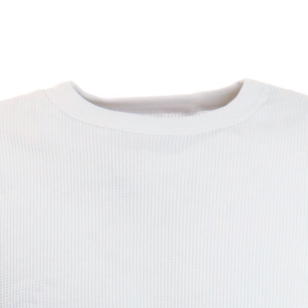 ヘインズ（Hanes）（メンズ）Tシャツ メンズ 長袖 ビーフィー サーマルクルーネック スリーブ HM4-Q103 010 オンライン価格