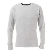 Hanes(メンズ)Tシャツ メンズ 長袖 ビーフィー サーマルクルーネック スリーブ HM4-Q103 060 オンライン価格