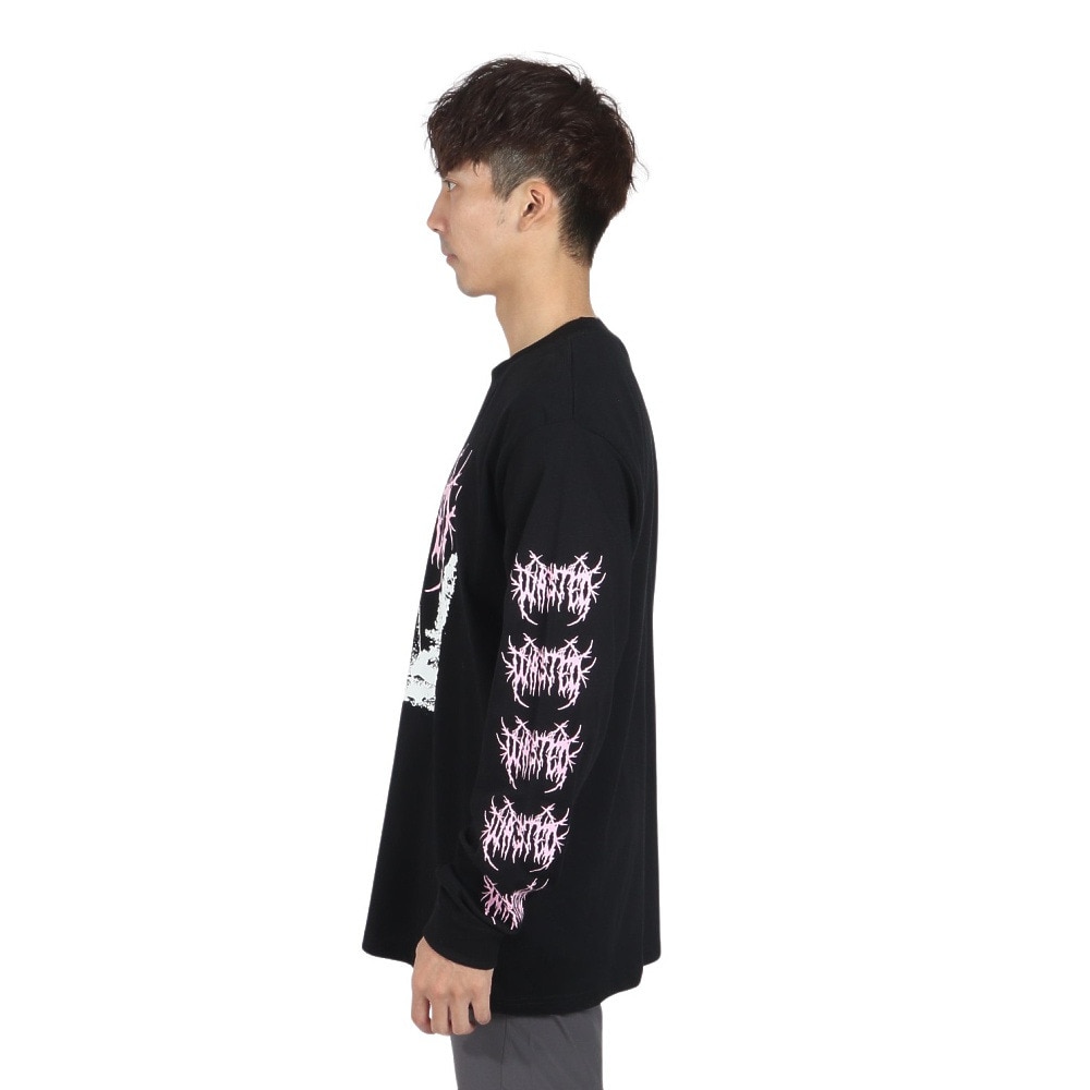 WASTED PARIS（WASTED PARIS）（メンズ）長袖Tシャツ メンズ アイソレイト 23SSD3-07204-005-BK