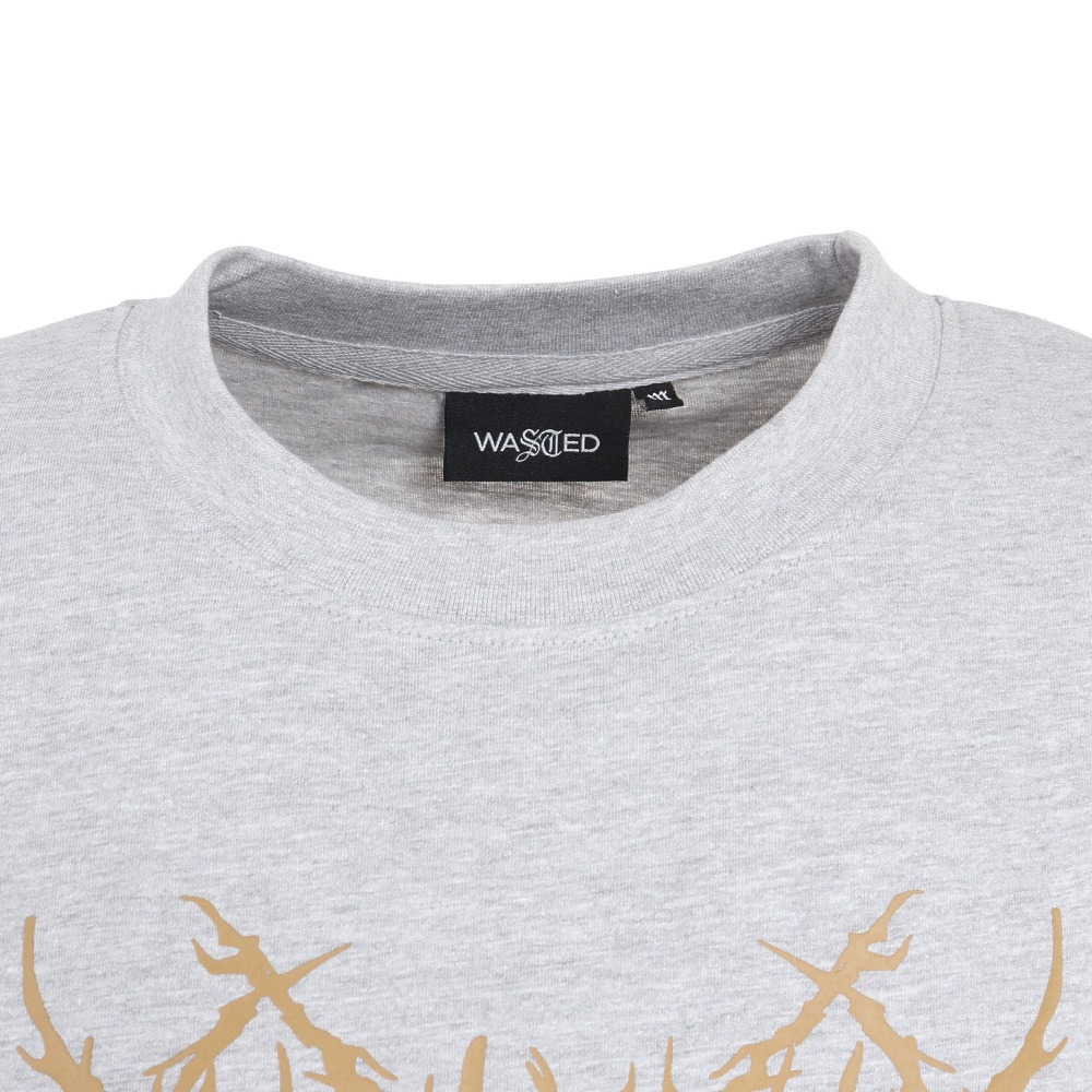 WASTED PARIS（WASTED PARIS）（メンズ）長袖Tシャツ メンズ アイソレイト 23SSD3-07204-005-GY