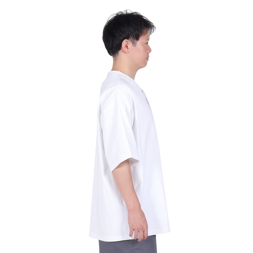 ラッセル（RUSSELL）（メンズ）シャツ メンズ ヘビーウエイト BBシャツ RBM23S0002 WHT