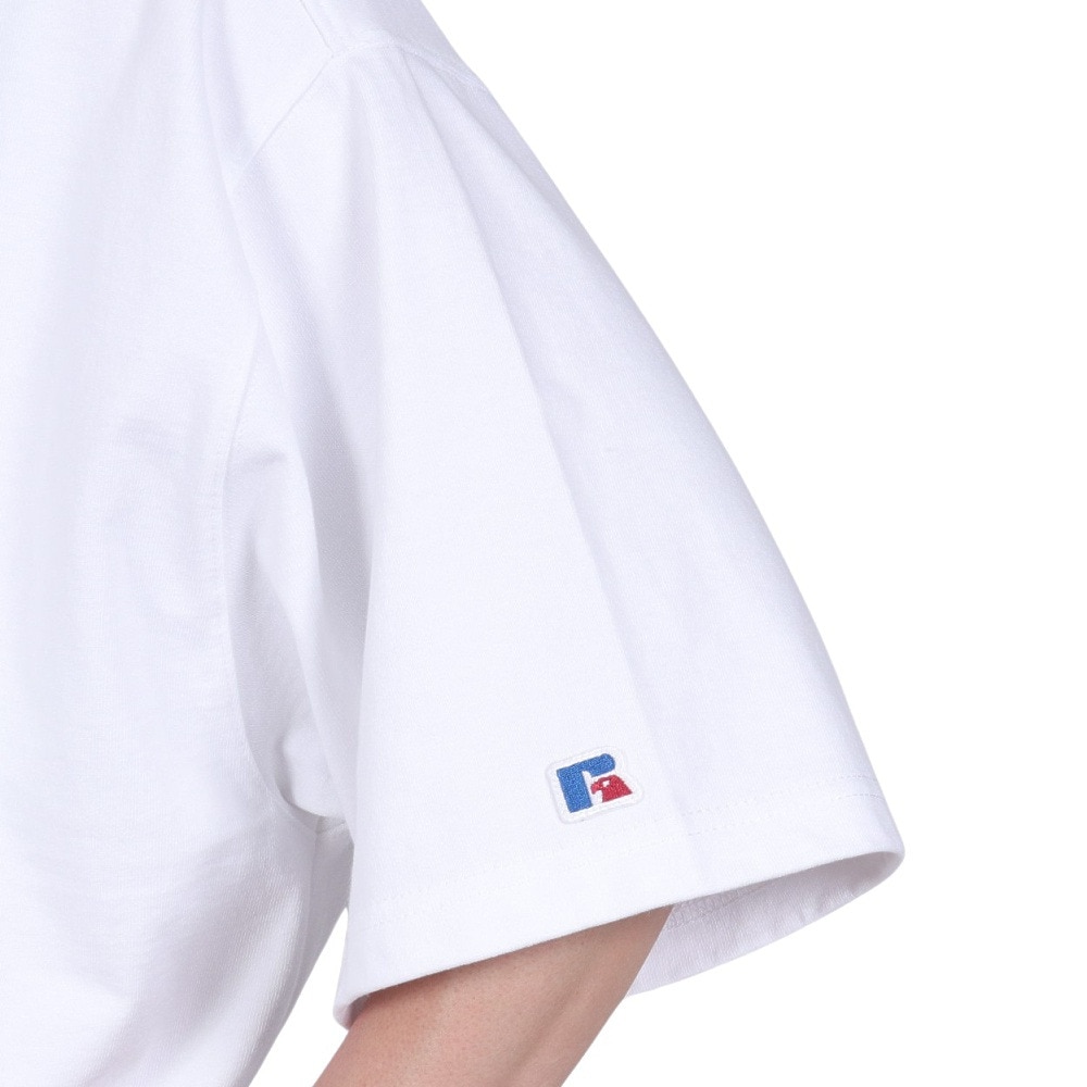 ラッセル（RUSSELL）（メンズ）シャツ メンズ ヘビーウエイト BBシャツ RBM23S0002 WHT