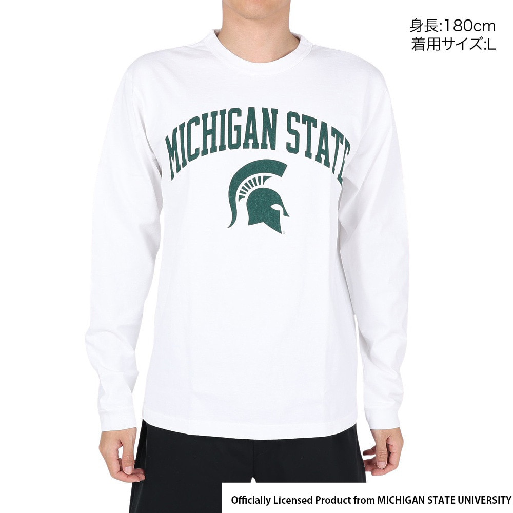 チャンピオン-ヘリテイジ（CHAMPION-HERITAGE）（メンズ）USA T1011 ロングスリーブTシャツ MS C5-Y405 010