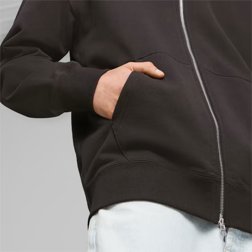 プーマ（PUMA）（メンズ）パーカー メンズ BETTER CLASSICS フルジップ フーディー 621333 01 BLK