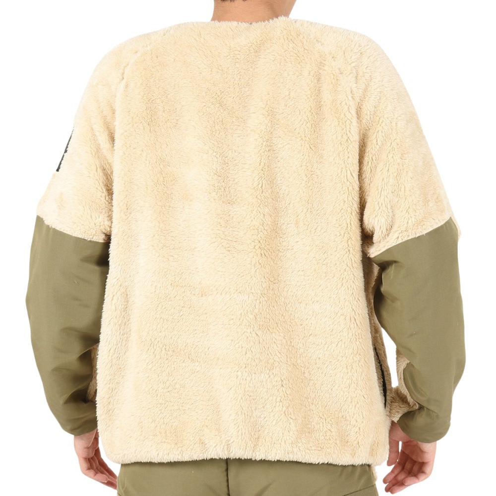 リーフ（REEF）（メンズ）SHERP A FLEECE CREW プルオーバー RFSWM2303-BEG