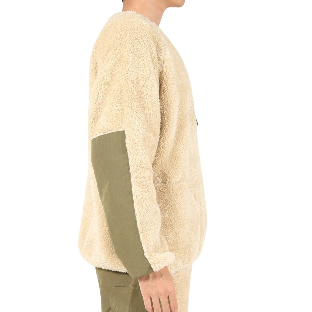 リーフ（REEF）（メンズ）SHERP A FLEECE CREW プルオーバー RFSWM2303-BEG