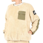 リーフ（REEF）（メンズ）SHERP A FLEECE CREW プルオーバー RFSWM2303-BEG