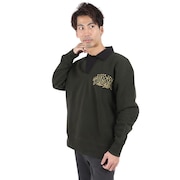 (メンズ)リラックスラグジュアリーバーシティラガーシャツ DM17801-GSB