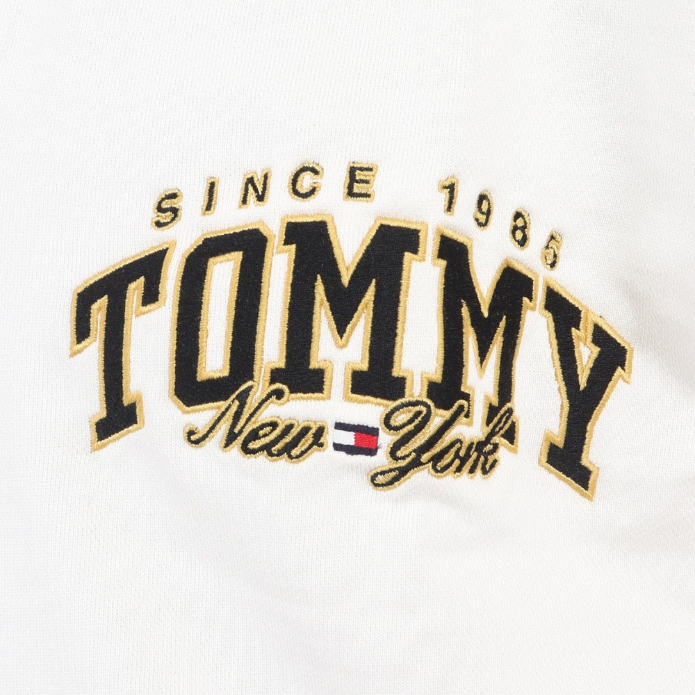 トミー ジーンズ（TOMMY JEANS）（メンズ）リラックスラグジュアリーバーシティ長袖ラガーシャツ DM17801-YBH