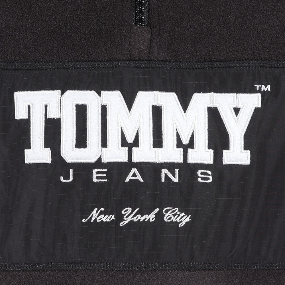 トミー ジーンズ（TOMMY JEANS）（メンズ）FABRICMIX 1/2ジップ POLAR DM17803-BDS