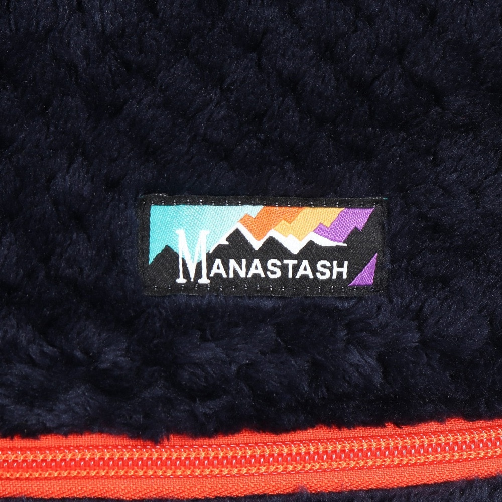 マナスタッシュ（MANASTASH）（メンズ）サーマルフリースベスト 792-3252018 NAVY