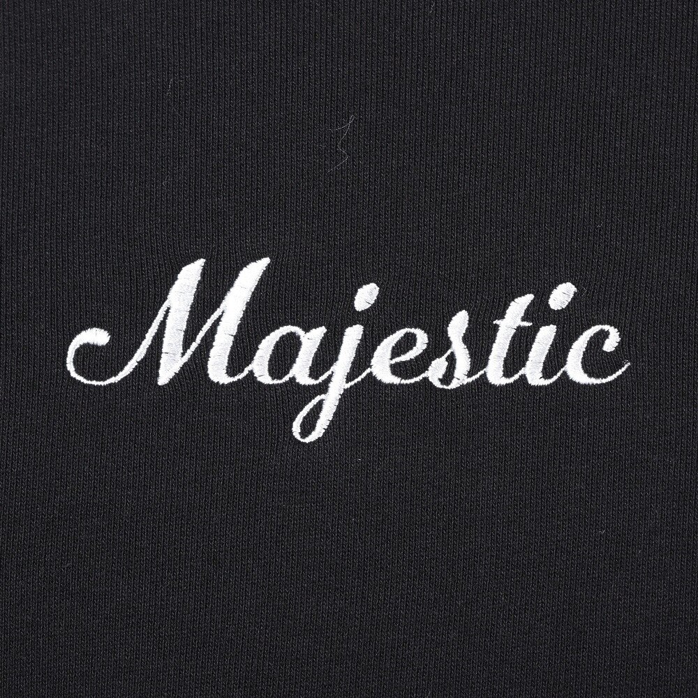 マジェスティック（MAJESTIC）（メンズ）クルースウェットシャツ OT0523FW0001-BLK