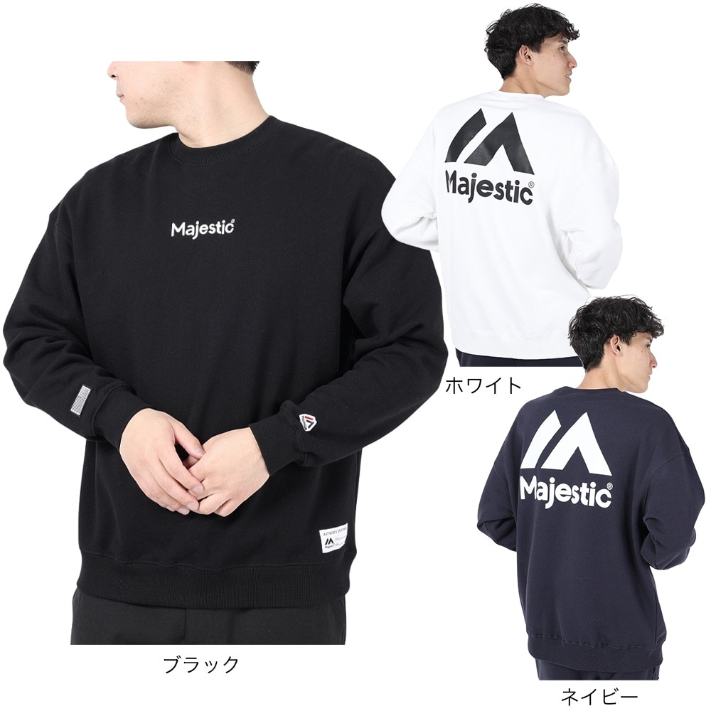 マジェスティック（MAJESTIC）（メンズ）クルースウェットシャツ