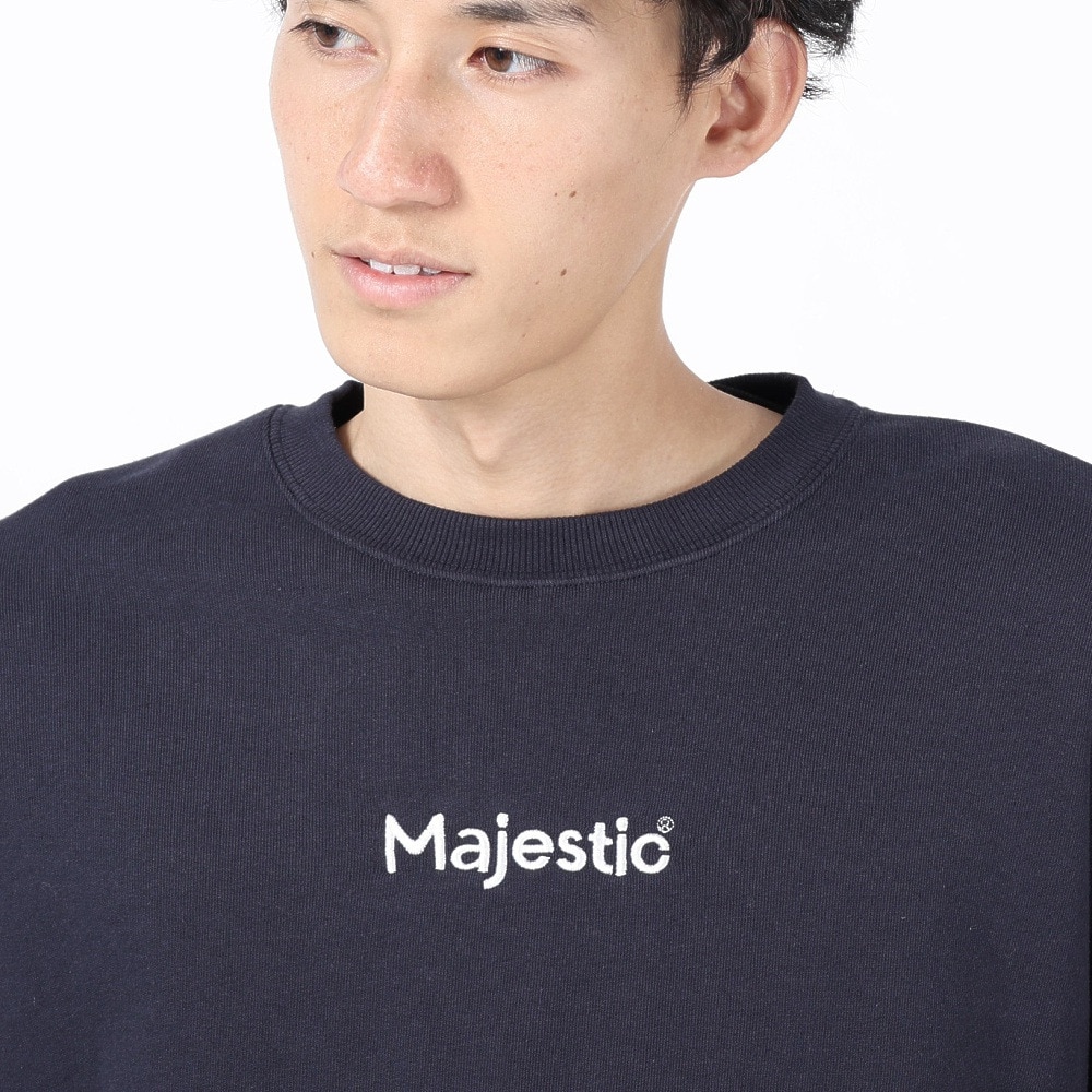 マジェスティック（MAJESTIC）（メンズ）クルースウェットシャツ OT0523FW0002-NVY