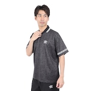 (メンズ)SILAS×UMBRO ゲームシャツ 110241014003-BLACK
