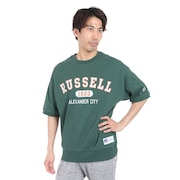 (メンズ)16/-OEカレッジ スウエット 半袖Tシャツ RBM24S0012