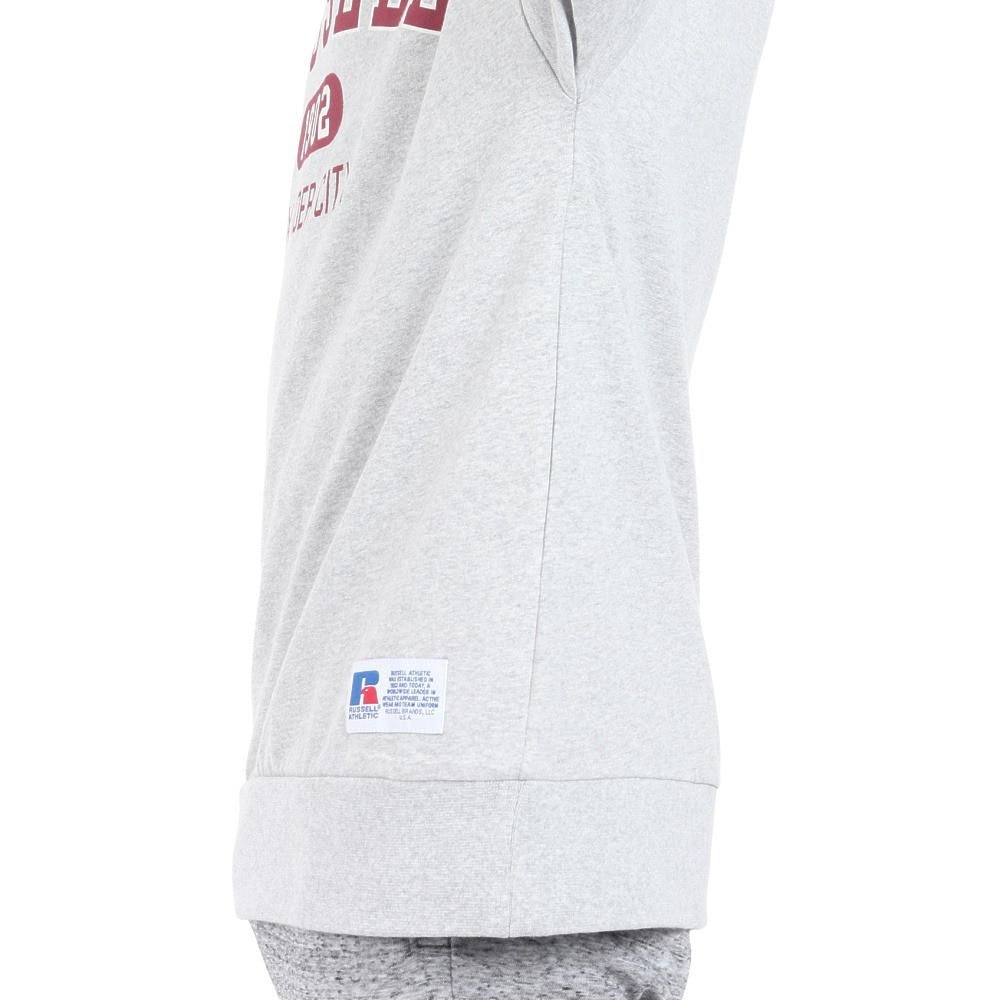 ラッセル（RUSSELL）（メンズ）16/- OE カレッジ スウエット 半袖Tシャツ RBM24S0012 MGRY