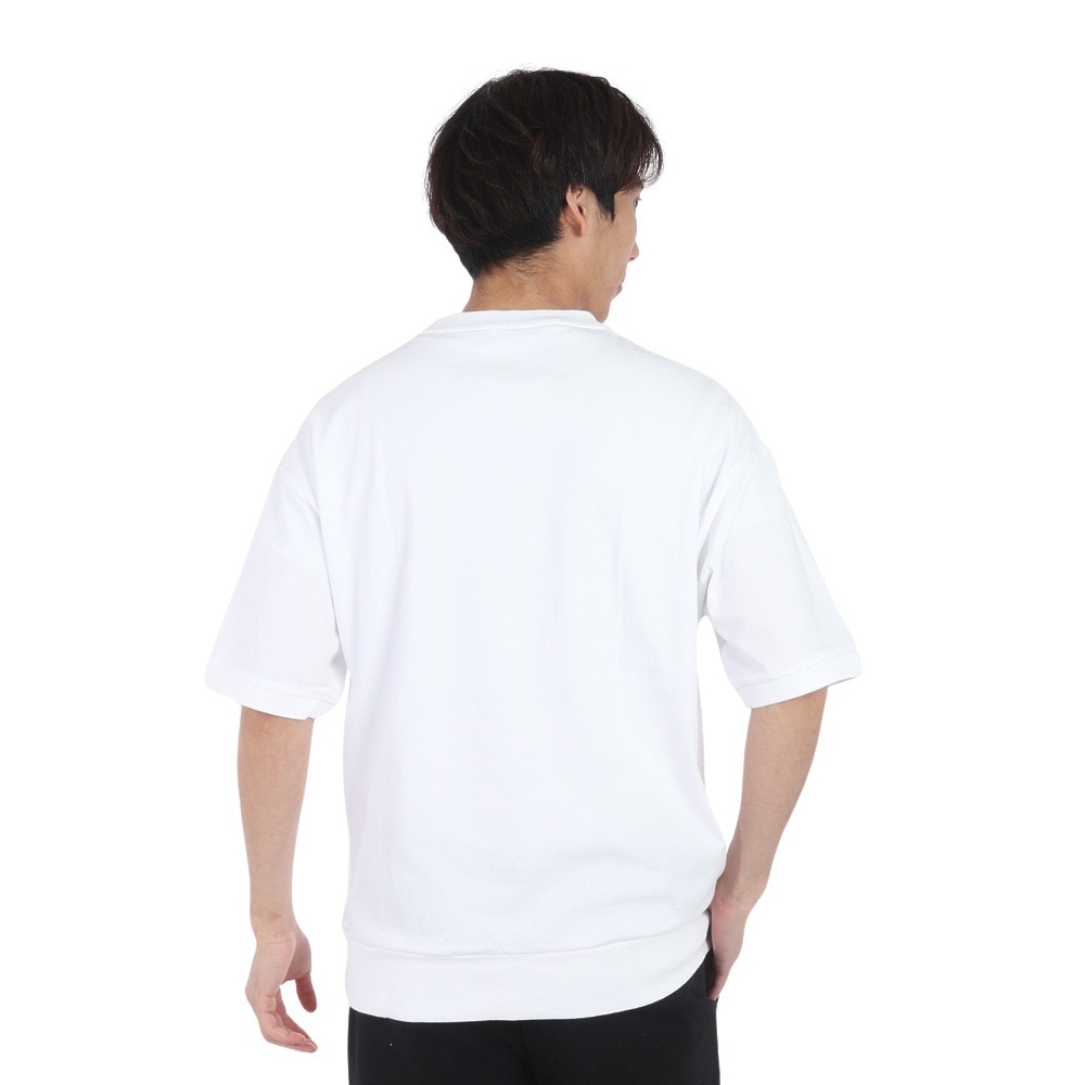 ラッセル（RUSSELL）（メンズ）16/- OE カレッジ スウエット 半袖Tシャツ RBM24S0012 WHT