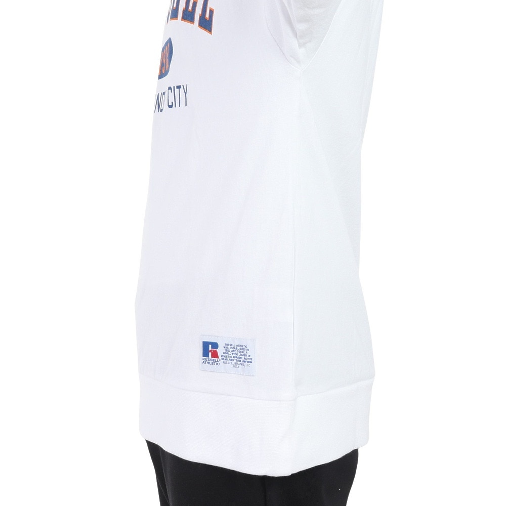 ラッセル（RUSSELL）（メンズ）16/- OE カレッジ スウエット 半袖Tシャツ RBM24S0012 WHT
