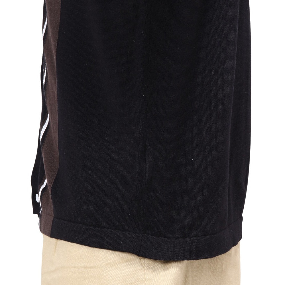 エクストララージ（XLARGE）（メンズ）ライク ニット 半袖 シャツ 101242013009-BLACK