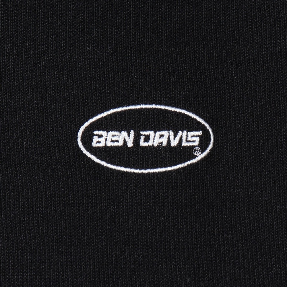 ベンデイビス（BEN DAVIS）（メンズ）半袖ニットソー ハーフジップ 24580044-BLK