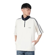 (メンズ)半袖ニットソー ハーフジップ 24580044-OFF