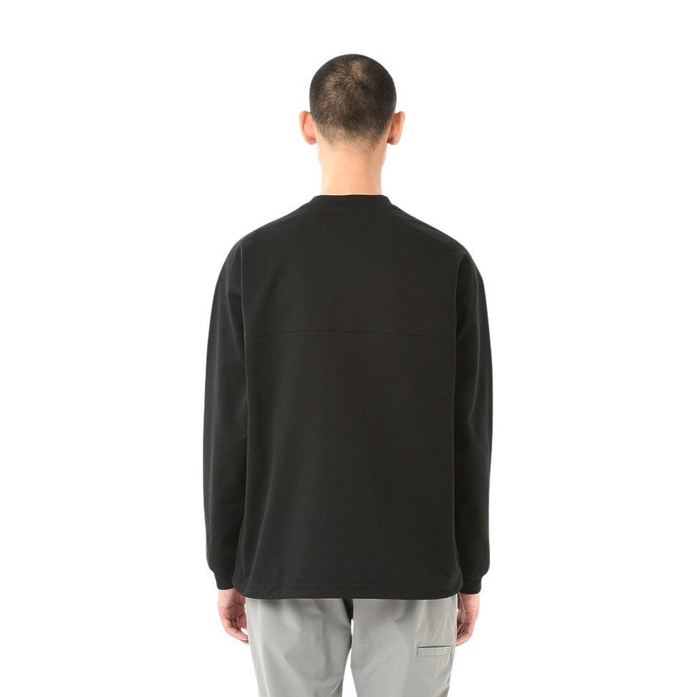 ニューバランス（new balance）（メンズ）OUTDOOR ライトスウェットプルオーバー AMT45737BK