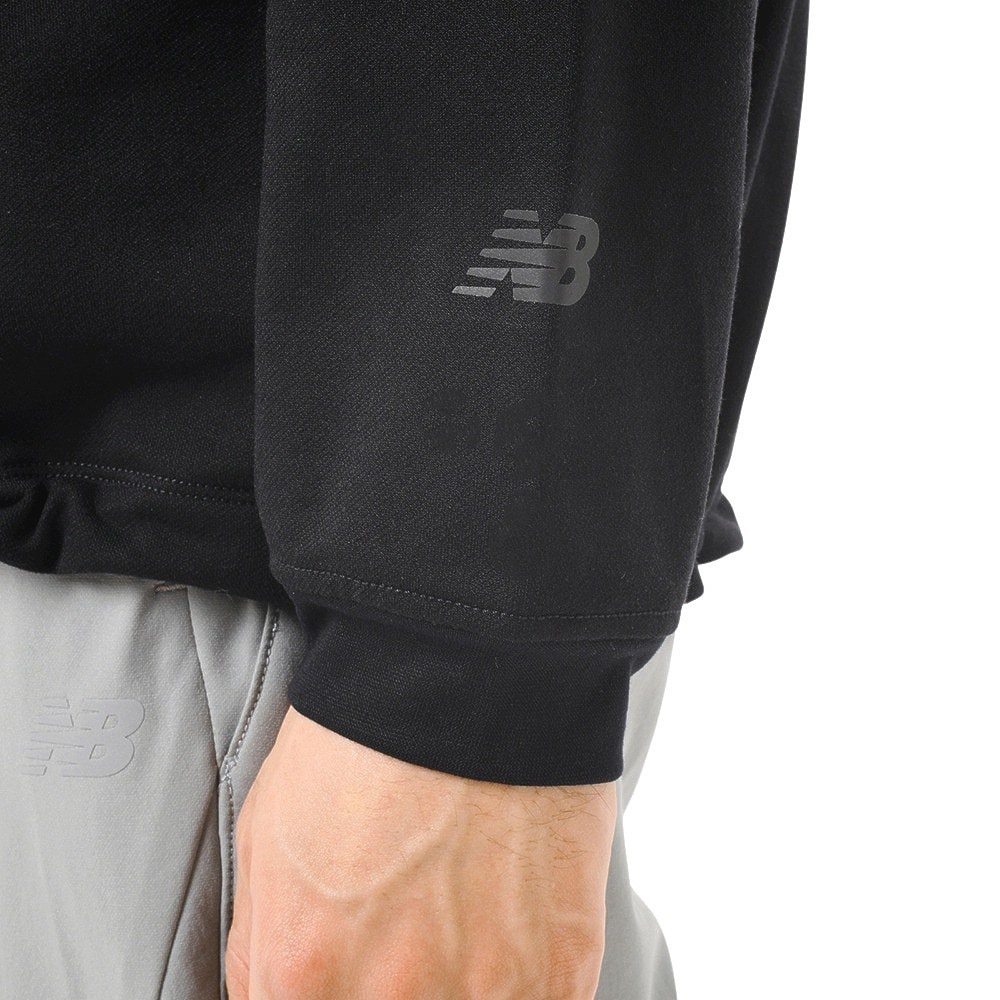 ニューバランス（new balance）（メンズ）OUTDOOR ライトスウェットプルオーバー AMT45737BK