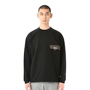 (メンズ)OUTDOOR ライトスウェットプルオーバー AMT45737BK