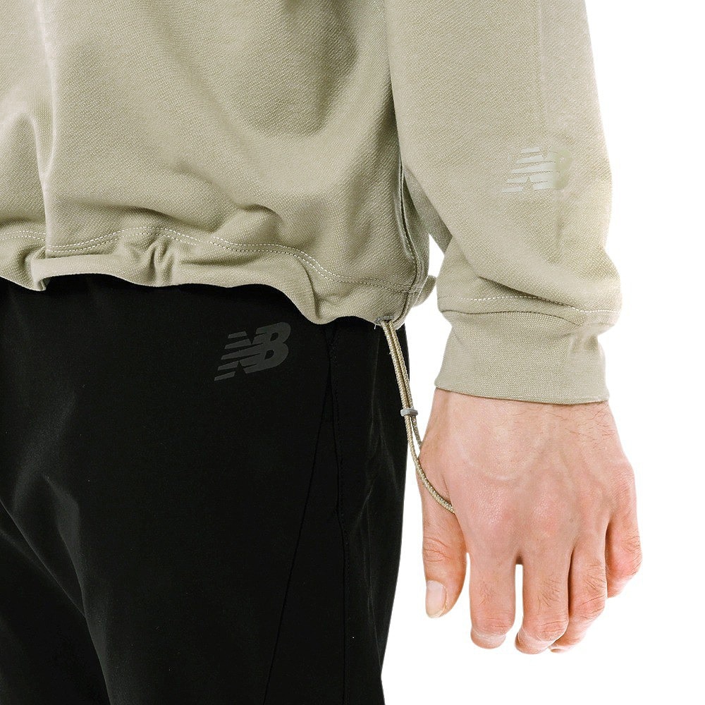 ニューバランス（new balance）（メンズ）OUTDOOR ライトスウェットプルオーバー AMT45737OVN