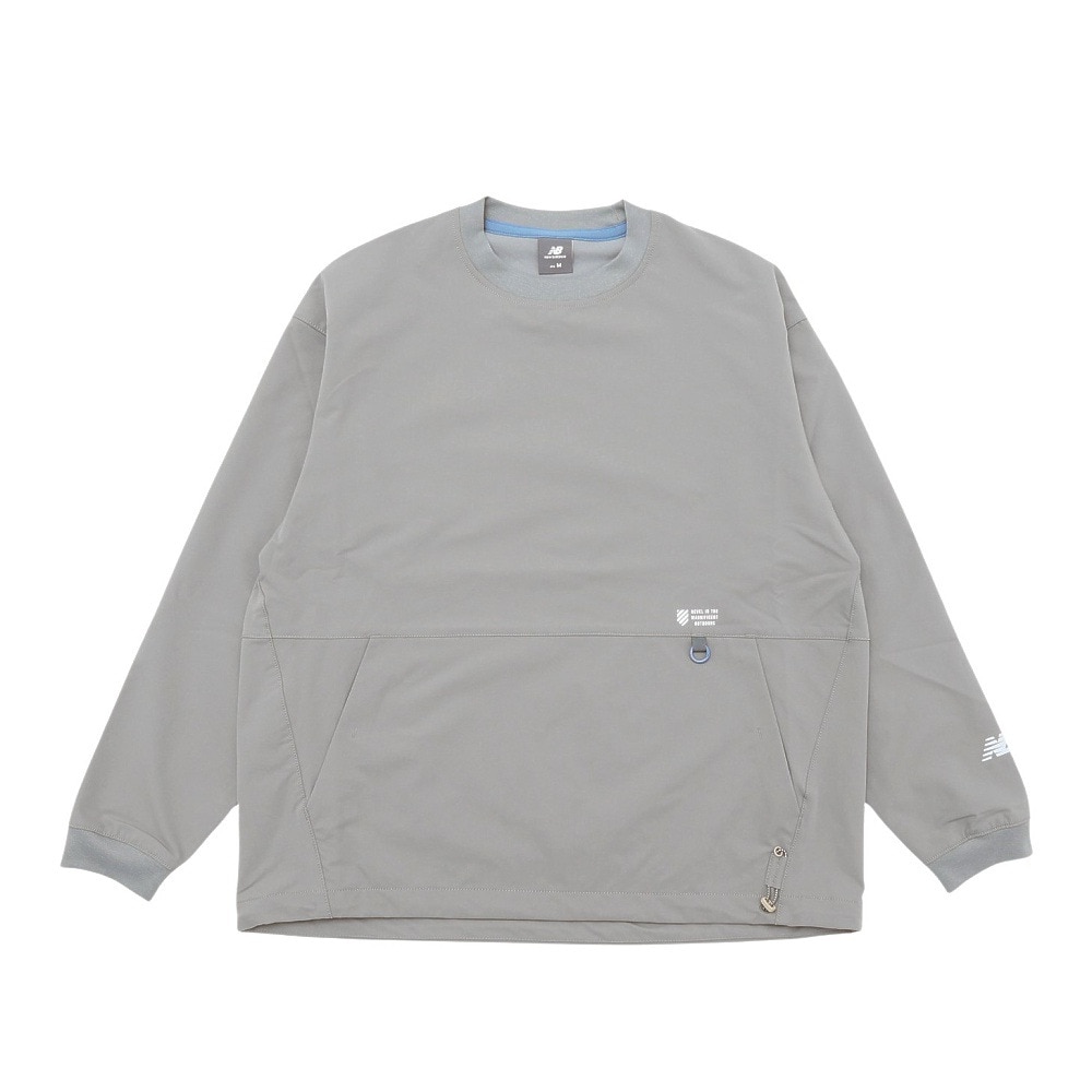 ニューバランス（new balance）（メンズ）OUTDOOR ソフトシェルプルオーバー AMT45738YST
