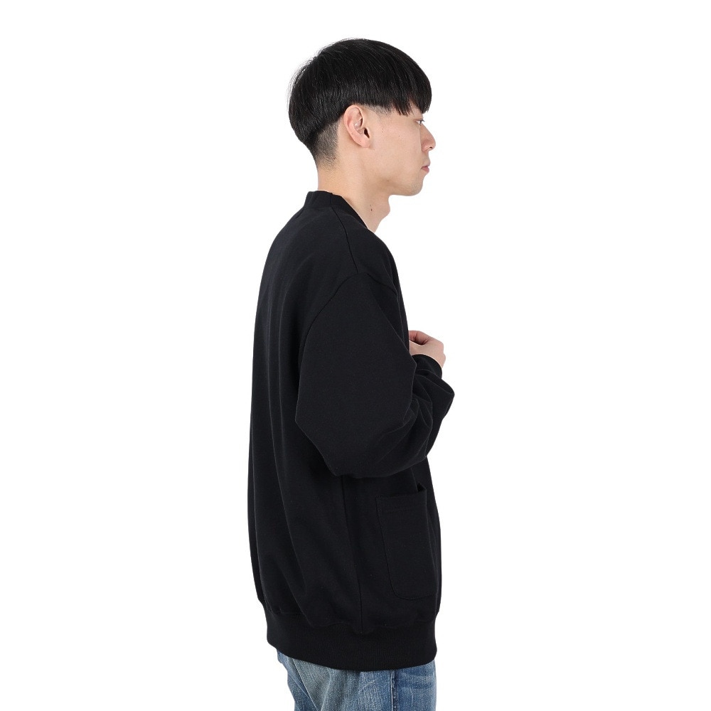 エクストララージ（XLARGE）（メンズ）EMBROIDERY スウェット カーディガン 101251013002-BLACK