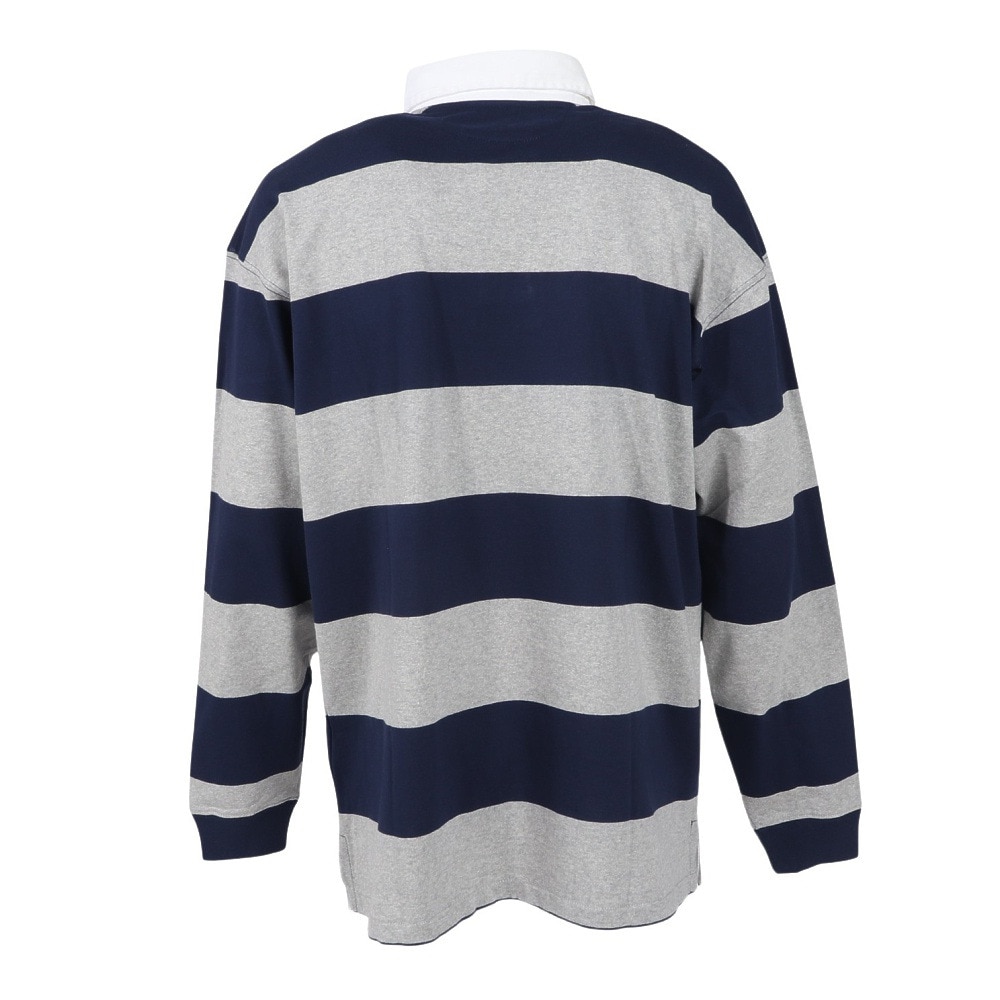 ラルフ ローレン（RALPH LAUREN）（メンズ）ビッグ フィット ストライプド ジャージー ラグビー シャツ MNPOKNI16824250400